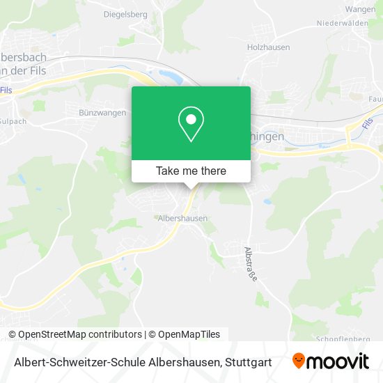 Albert-Schweitzer-Schule Albershausen map