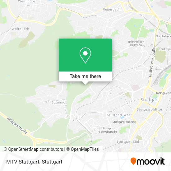 Карта MTV Stuttgart