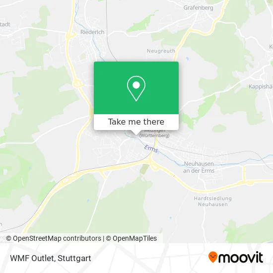 WMF Outlet map