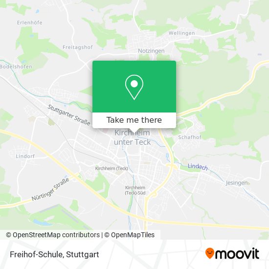 Freihof-Schule map