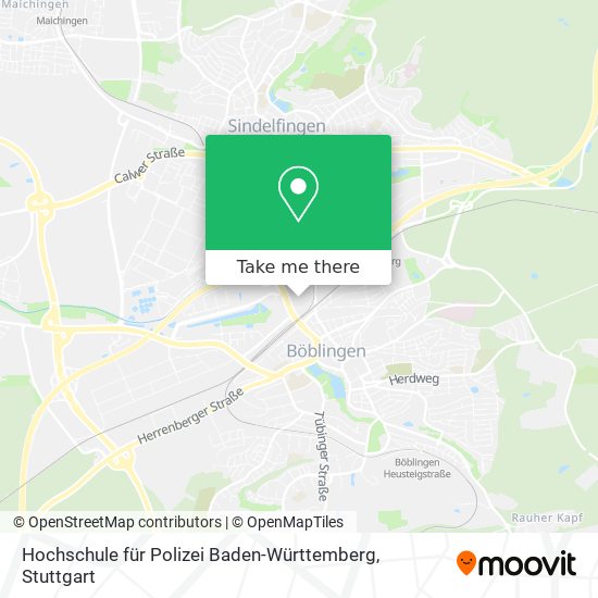 Hochschule für Polizei Baden-Württemberg map