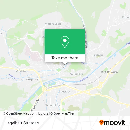 Карта Hegelbau
