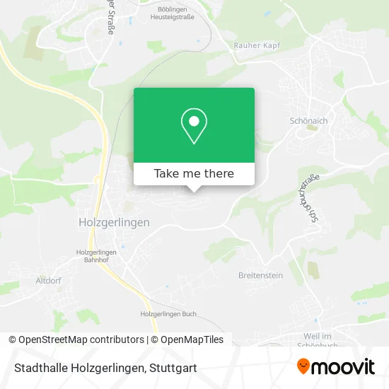 Карта Stadthalle Holzgerlingen