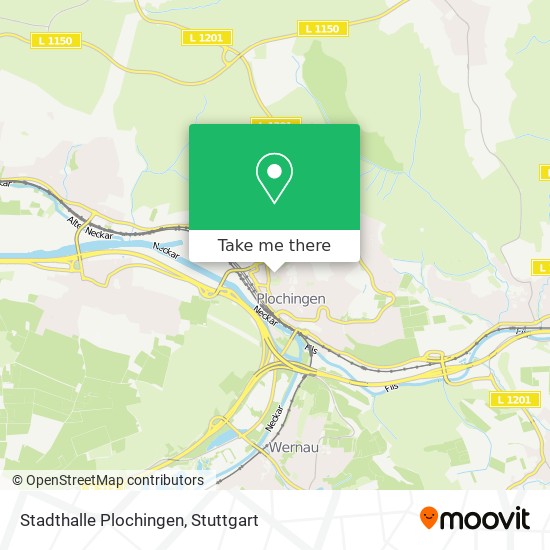 Карта Stadthalle Plochingen