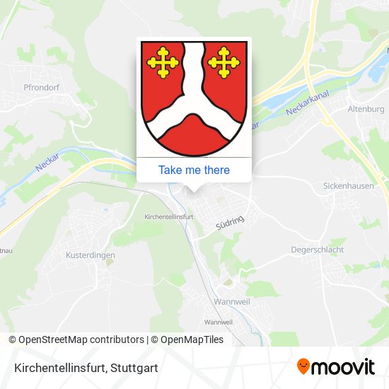 Kirchentellinsfurt map