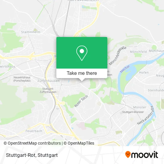 Stuttgart-Rot map