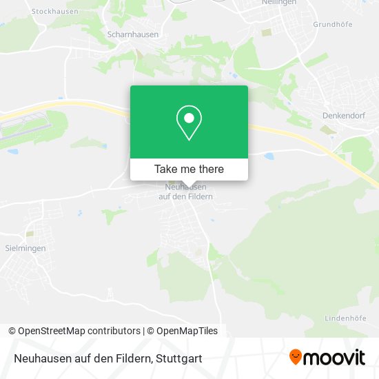 Neuhausen auf den Fildern map