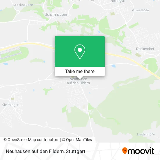 Карта Neuhausen auf den Fildern