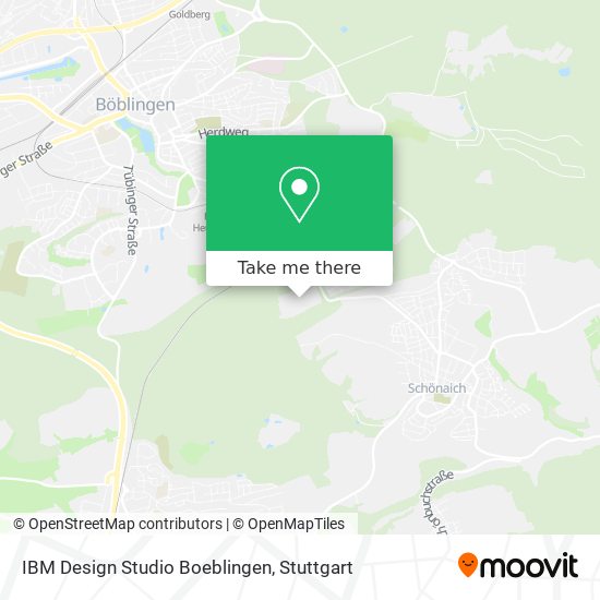 IBM Design Studio Boeblingen map
