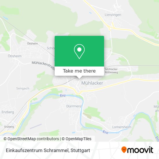 Einkaufszentrum Schrammel map
