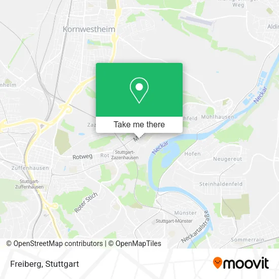 Карта Freiberg