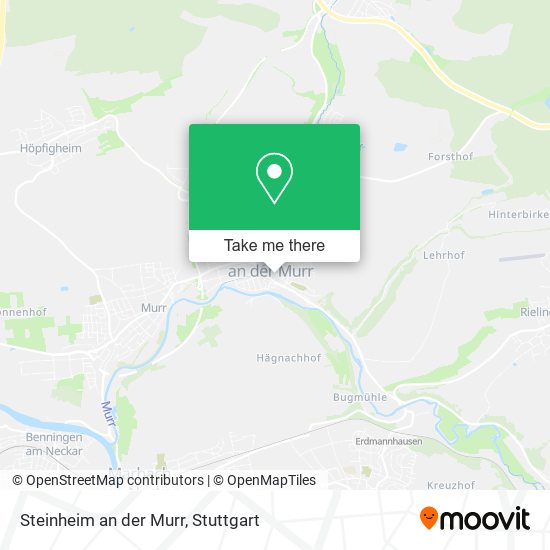 Steinheim an der Murr map