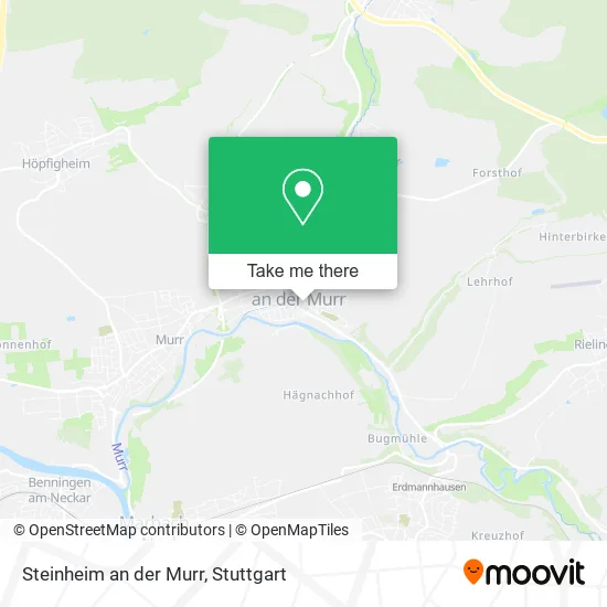 Карта Steinheim an der Murr