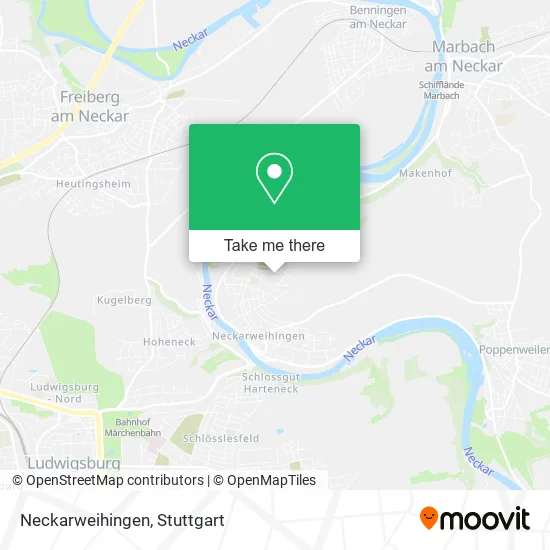 Карта Neckarweihingen