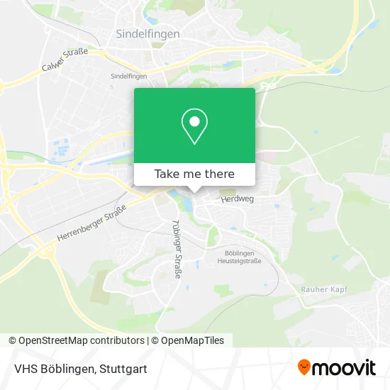 Карта VHS Böblingen