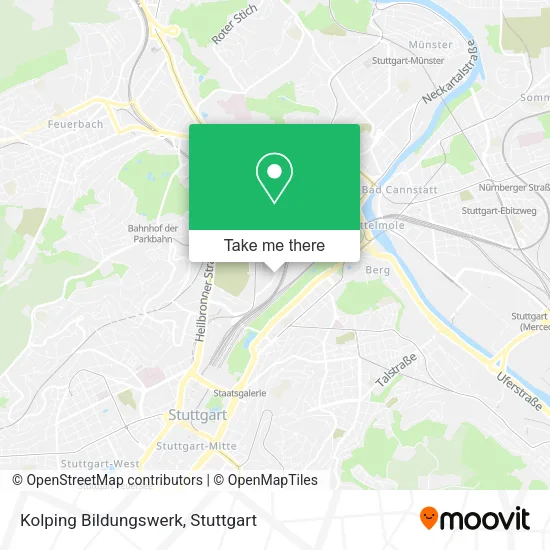 Карта Kolping Bildungswerk