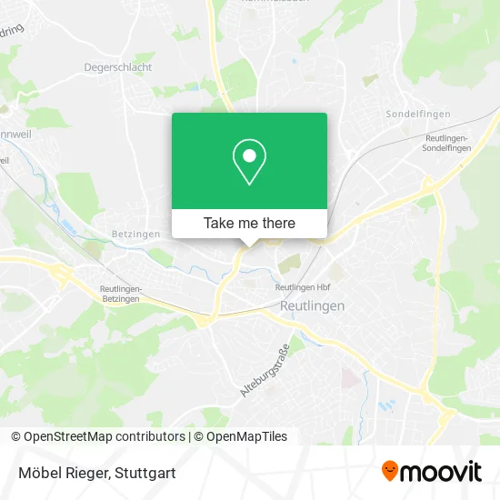 Möbel Rieger map