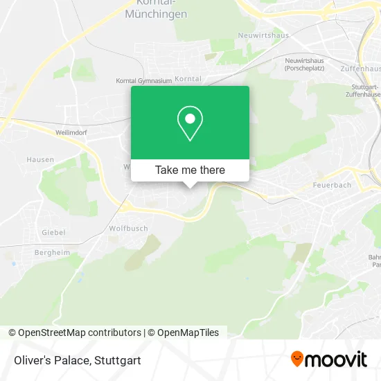Карта Oliver's Palace