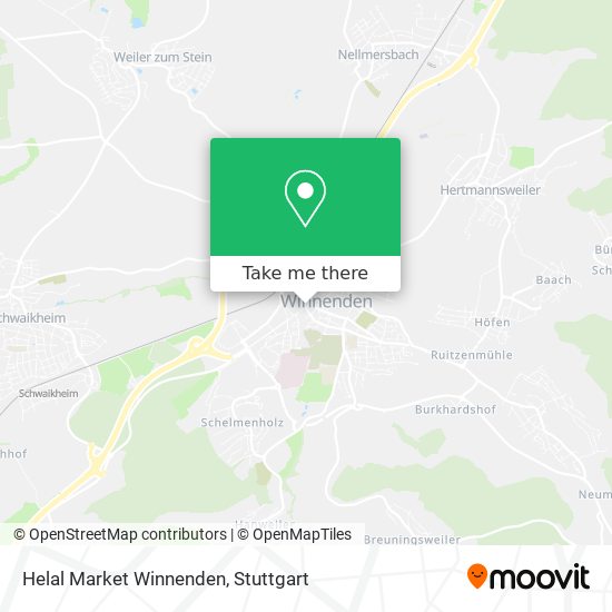 Helal Market Winnenden map