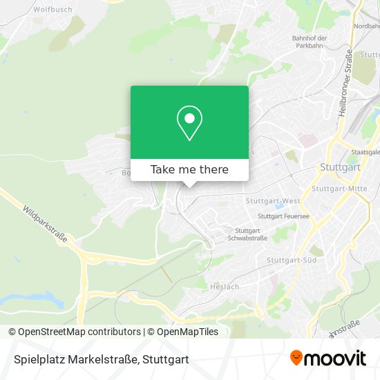 Spielplatz Markelstraße map