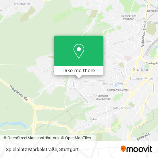 Карта Spielplatz Markelstraße
