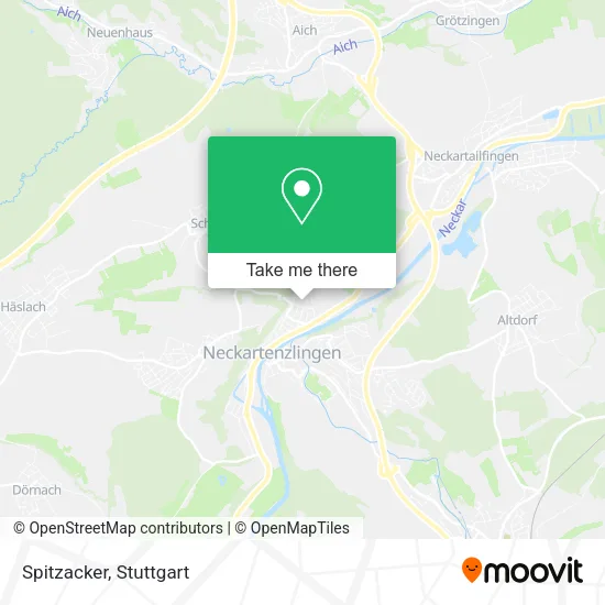 Карта Spitzacker