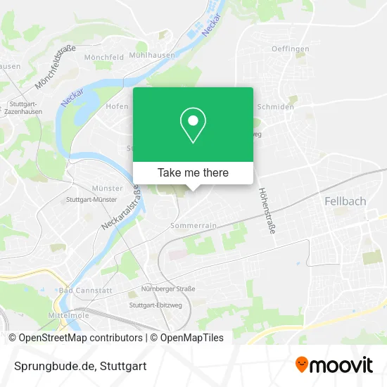 Карта Sprungbude.de