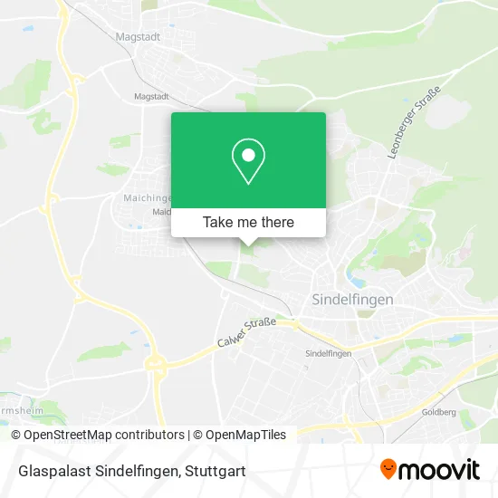 Карта Glaspalast Sindelfingen