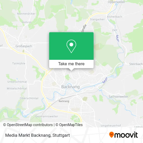 Карта Media Markt Backnang