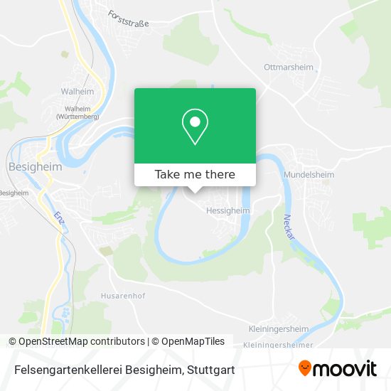 Карта Felsengartenkellerei Besigheim