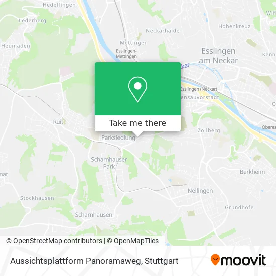 Карта Aussichtsplattform Panoramaweg