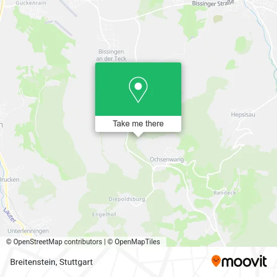 Карта Breitenstein