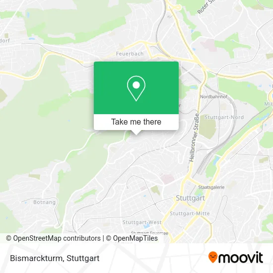 Карта Bismarckturm