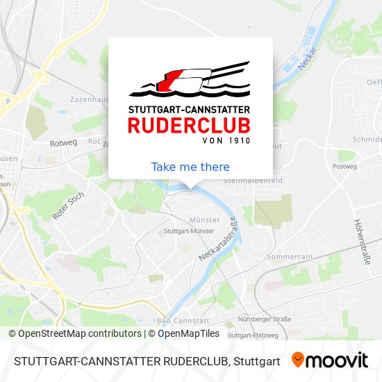 STUTTGART-CANNSTATTER RUDERCLUB map