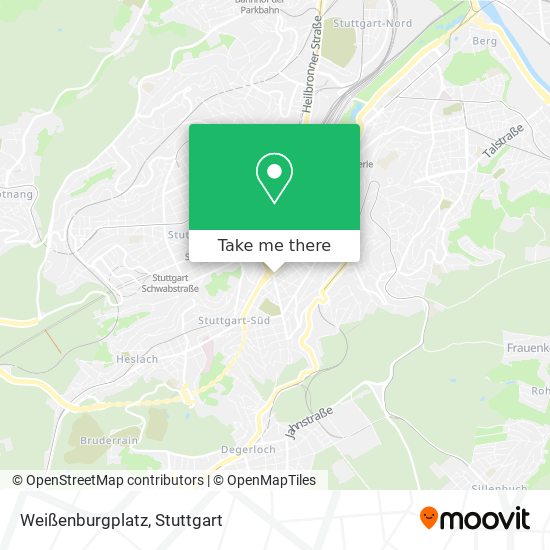 Карта Weißenburgplatz