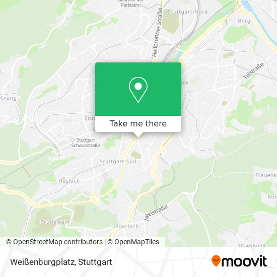 Карта Weißenburgplatz
