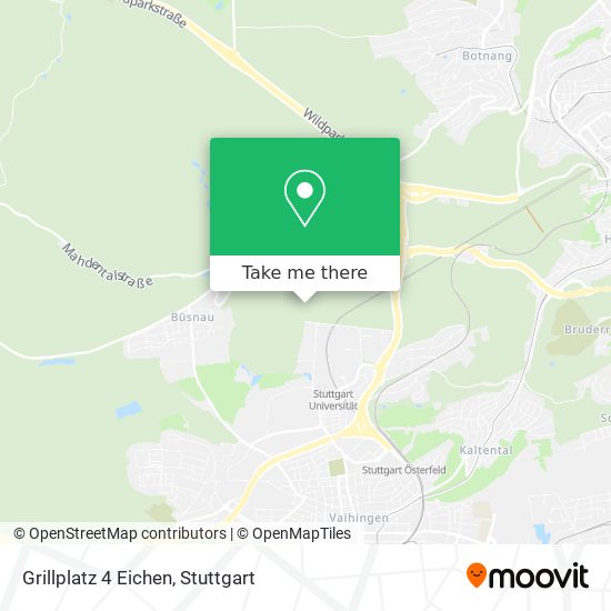 Карта Grillplatz 4 Eichen