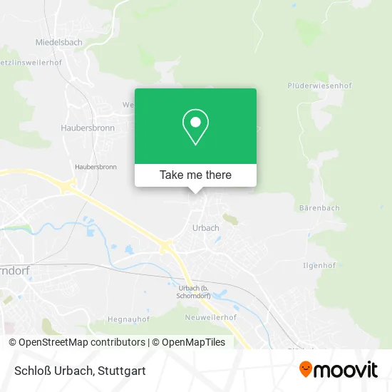 Карта Schloß Urbach