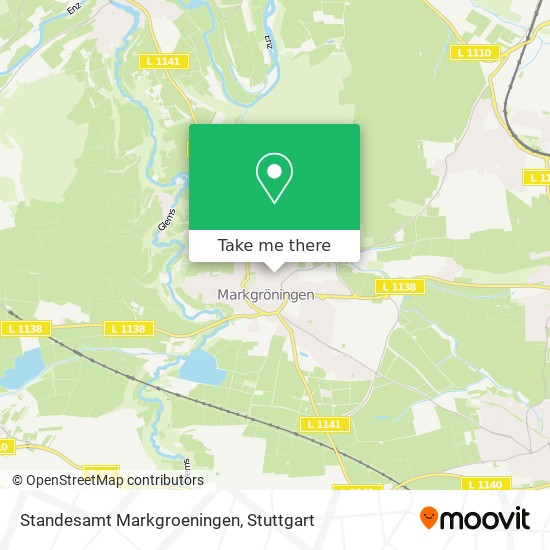 Standesamt Markgroeningen map