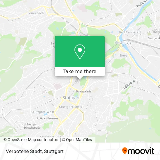 Карта Verbotene Stadt