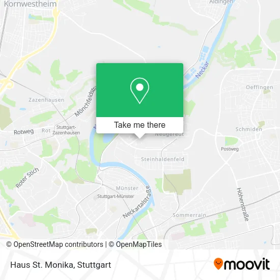 Карта Haus St. Monika