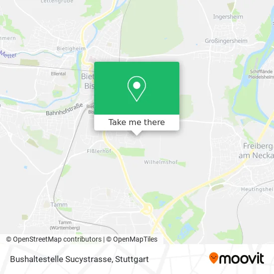 Карта Bushaltestelle Sucystrasse