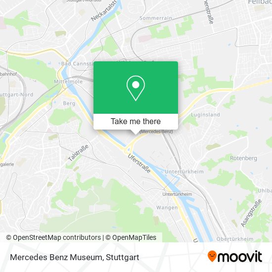 Mercedes Benz Museum map