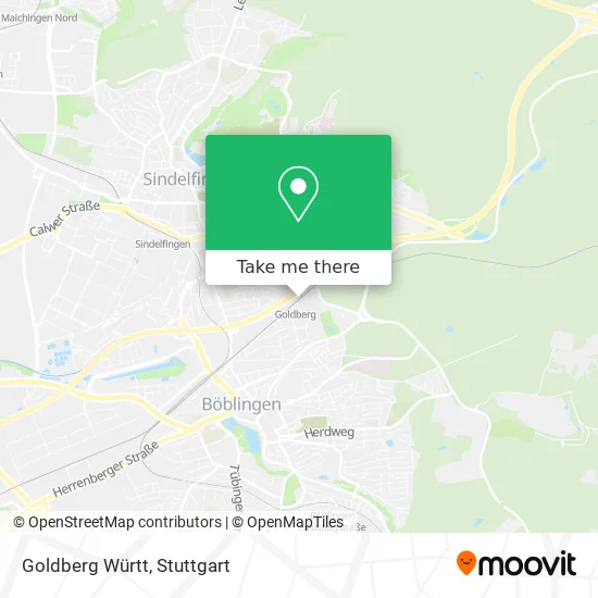 Карта Goldberg Württ