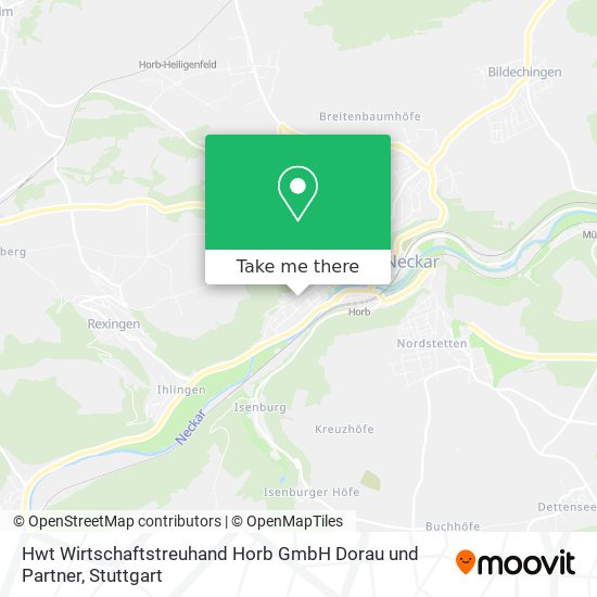 Hwt Wirtschaftstreuhand Horb GmbH Dorau und Partner map