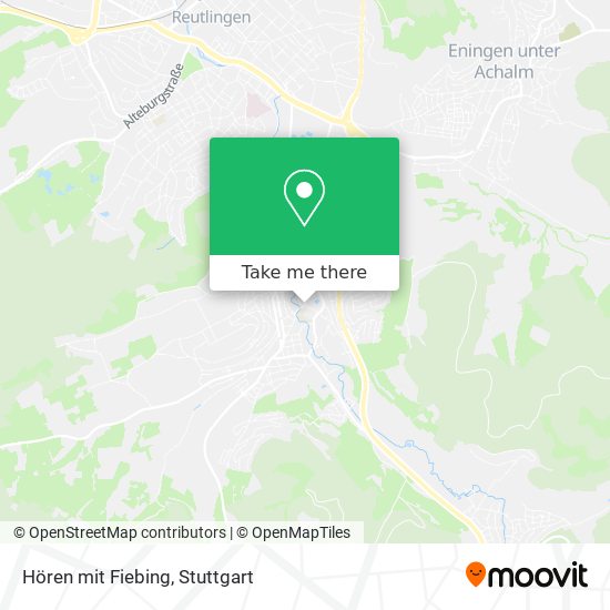 Hören mit Fiebing map