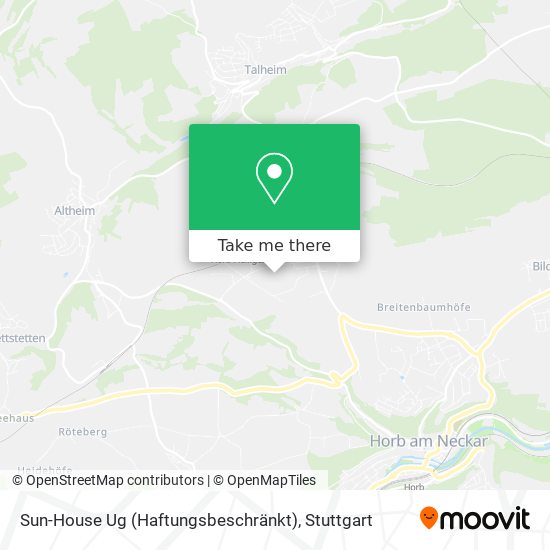 Sun-House Ug (Haftungsbeschränkt) map