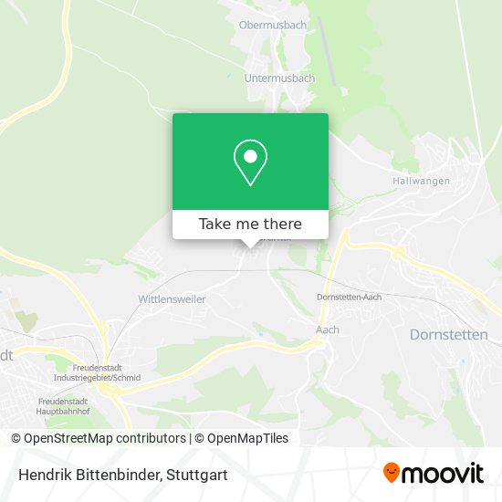 Hendrik Bittenbinder map