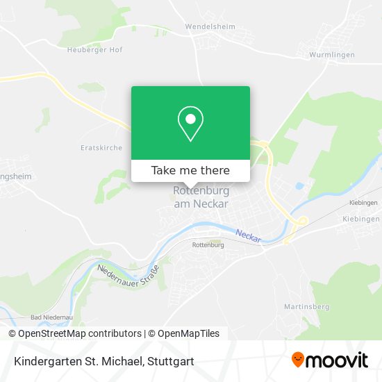 Kindergarten St. Michael map
