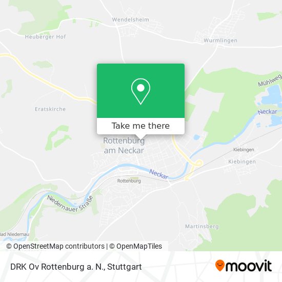 DRK Ov Rottenburg a. N. map
